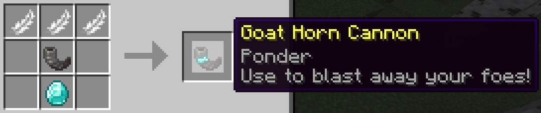 Goat Horn Cannon Recipe